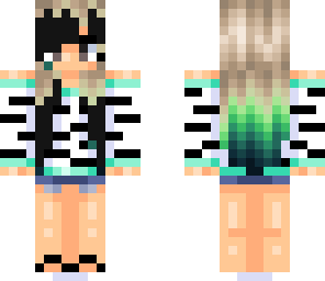 real zebra girl