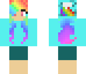 rainbow dash girl