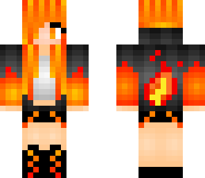flame girl