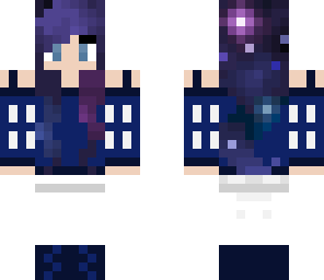 galaxy tardis girl