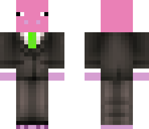 pig in a suit