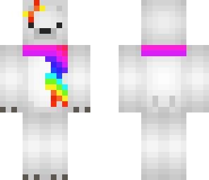 rainbow polar bear