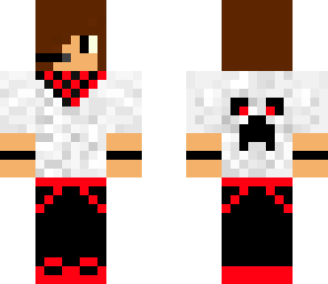 edited red and black boy