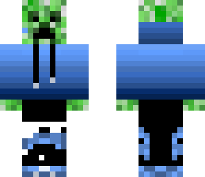 creeper in hoodie