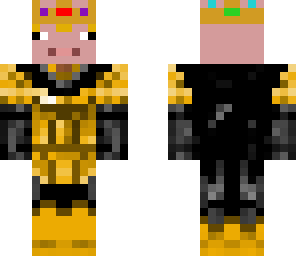 the pig in gold