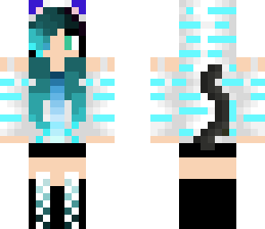 blue tiger girl