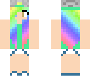 rainbow hair so awesome
