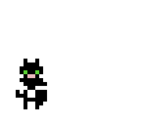 standing kitty