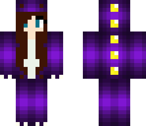 purple dino girl