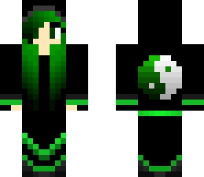 wizard green girl