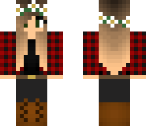 grunge style flannel