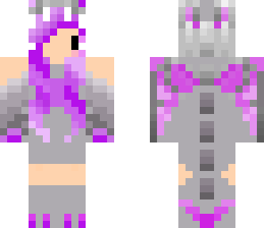 dragon chibi purple