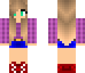 hot girl with fire boots