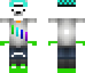 polar bear v2 with hat