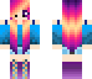 sunset teen girl