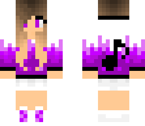purple music girl