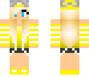 yellow skater girl
