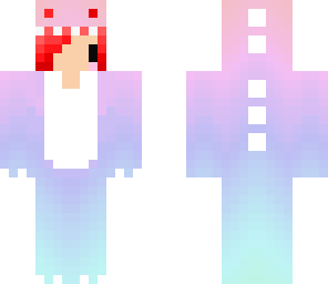 chibi dinosaur red head