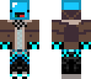 blue derp man