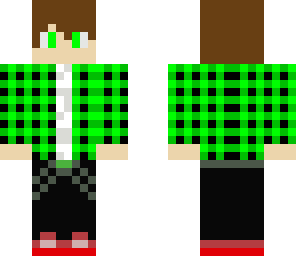 plaid boy