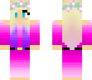 pink dress girl