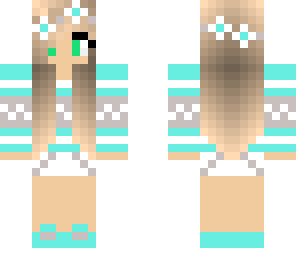 teal eyed person