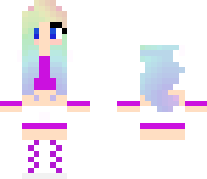 rainbow girl