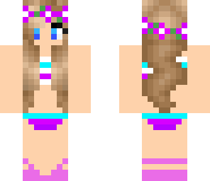 bikini girl with flip flops