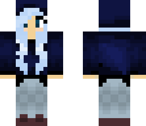 blue hood