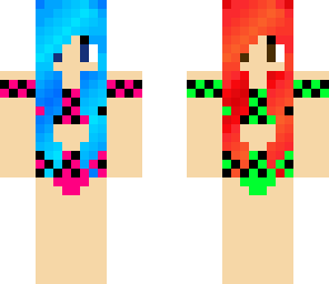 double sided swimsuit skin