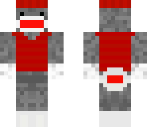 sock monkey with vest