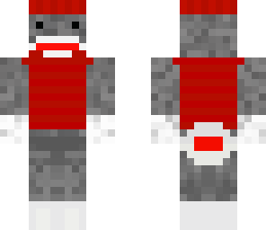 sock monkey with vest
