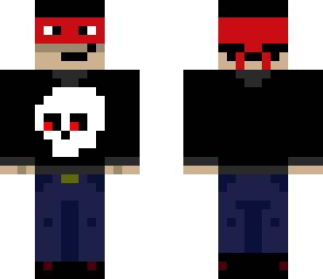 skull shirt guy
