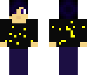midnight blue and black boy
