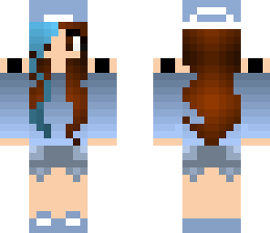 blue girl