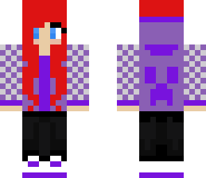 creeper girl red head