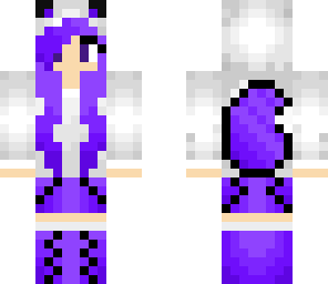 purple fox girl