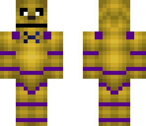 purple man in golden freddy suit updated