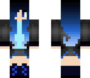 dark blue girl