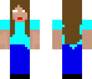 girl herobrine