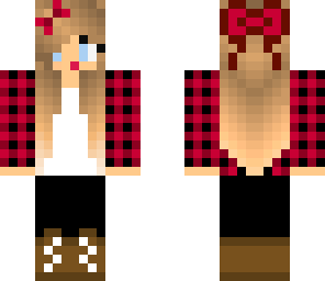cute girl whit lipstick