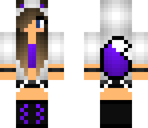 cute purple wolf
