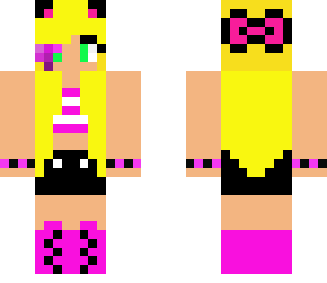 blond kitty girl