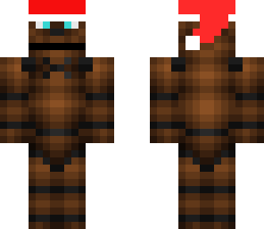 freddy with santa hat