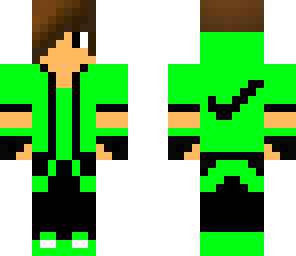 green nike boy