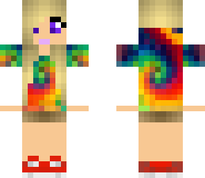 rainbow girl
