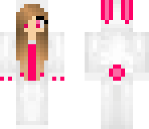 pink bunny girl