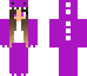 purple dino girl