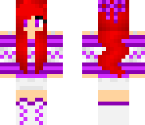 purple red head