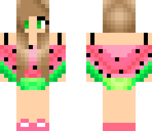 cute watermelon girl